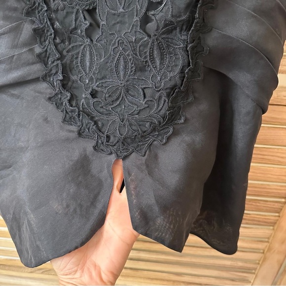 Temperly London Beaded Lace Top Size 10 - Picture 4 of 7